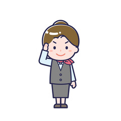 販売員／女性 02