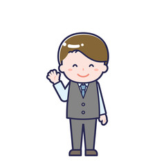 販売員／男性 10