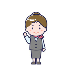 販売員／女性 12