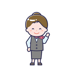 販売員／女性 04