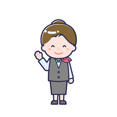 販売員／女性 17