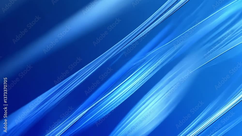 Poster smooth blue gradient waves an abstract background with calming lines and textures for serene design 