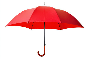 Red Umbrella with Clipping Path