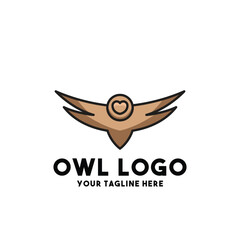 Owl logo design