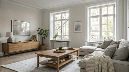 Serene Living Room Design Light, Airy, and Minimalist Interior
