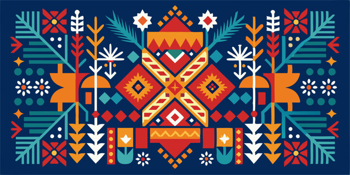 vector flat scandinavian design pattern
