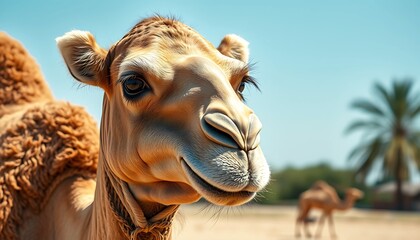 portrait of camel