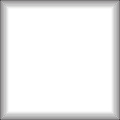 Square blend line halftone. Geometric design