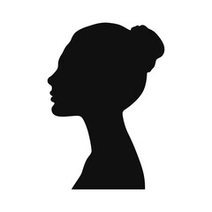 Woman Silhouette Portrait