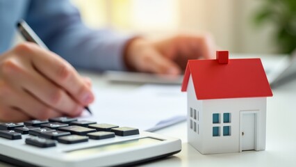 House Loan Application With Model Home