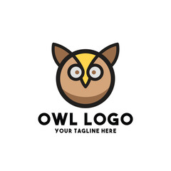 Simple Owl Logo Design