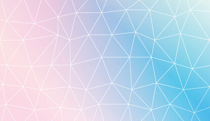 Modern geometrical abstract background with polygonal elements Style for your business design. Vector illustration. Creative gradient color.