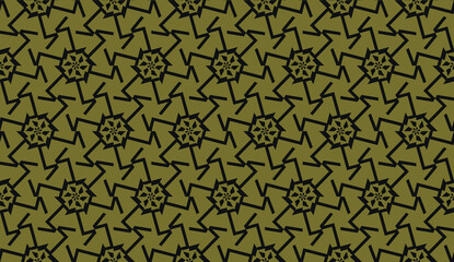 Curved line. Triangular style. Vector illustration.