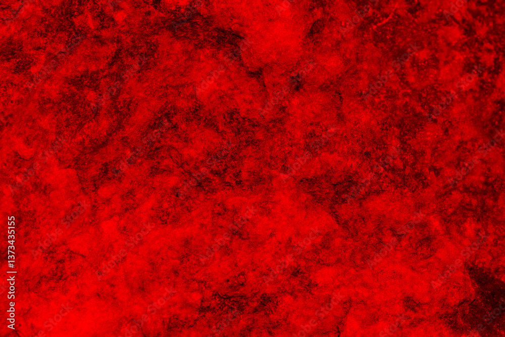 Poster Wall interior background, studio and backdrops show products.with shadow from window color Red background for text insertion and presentation product	