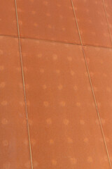 Rusting texture of steel plate.