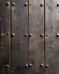 Fototapeta premium Dark and textured rusted metal surface with deep corrosion and oxidized details, high-resolution grunge aesthetic, industrial decay, rich patina