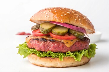 Hamburger Chicken Takeaway Food