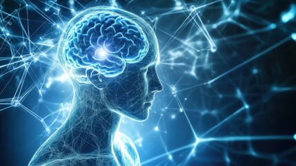AI scientist designing deep learning systems for smart healthcare diagnostics, office with AI software and medical equipment data, Smart Healthcare AI style