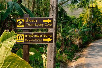 Tham Luang - Khun Nam Nang Non is Big cave in The Forest Park Tham Luang - Khun Nam Nang Non the...