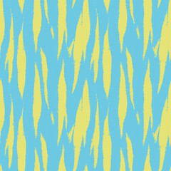 Colourful Abstract Brush Strokes Seamless Pattern Design