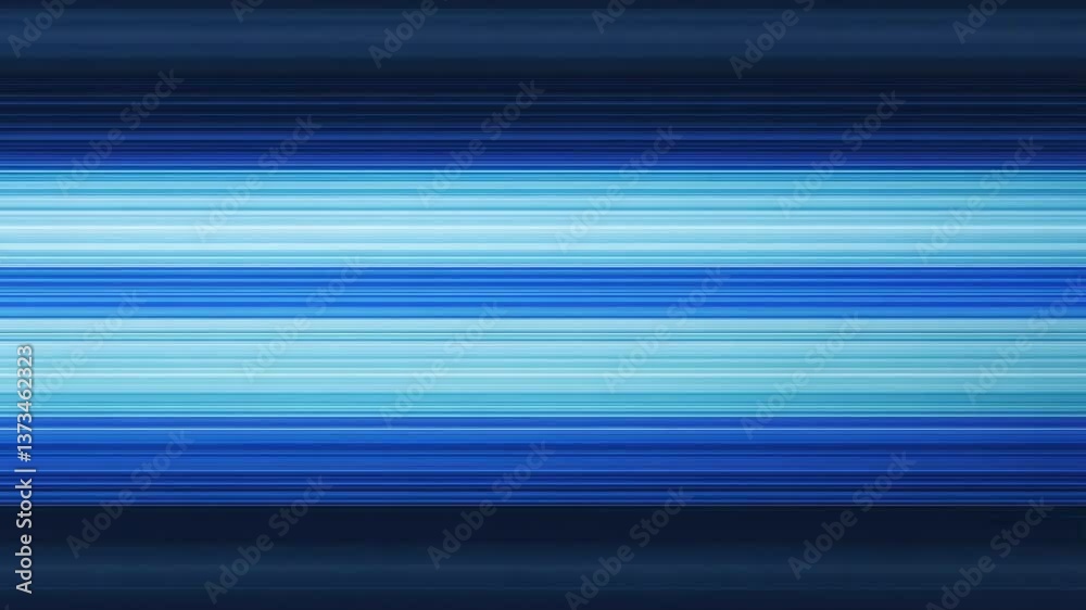 Poster blue stripes abstract: striking array of horizontal blue stripes creating a sleek and modern design,