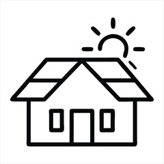  home icon silhouette vector style