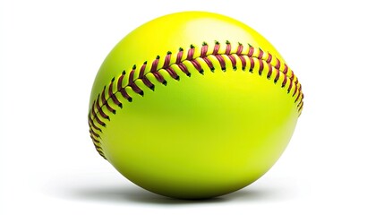 Dynamic softball action sports field image showcase bright environment close-up view playful concept