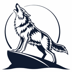 wolf vector illustration