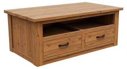 Wooden Cabinet with Drawers