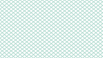 Turquoise and white seamless pattern with geometric shapes. Plaid textured check vector background. 