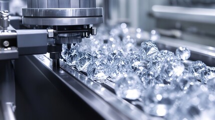 Smart factory technology transforming industrial production.