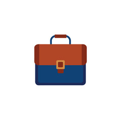 Briefcase Bag on white background