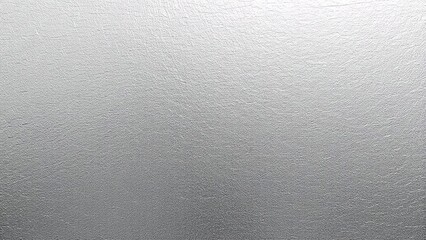 Luxury Silver Foil Texture with Fine Metallic Grain and Reflective Sheen