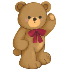 teddy bear with heart