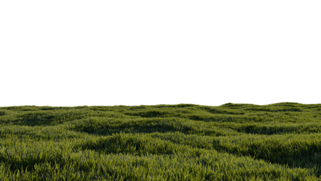 green grass landscape horizon 3d png hill high quality rendering background wallpaper illustration	


