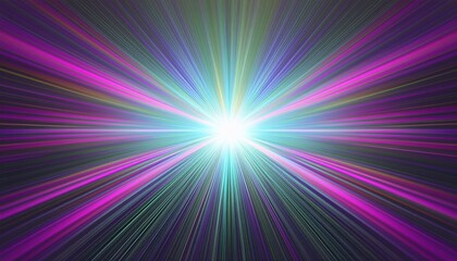 Fototapeta premium Fondo con destello brillante colorido