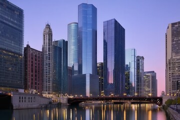 Modern Skyscraper Skyline