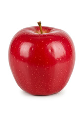 Perfect Red Apple on White