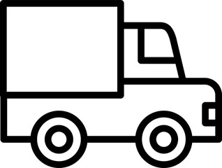 mover truck Illustration on a white background.