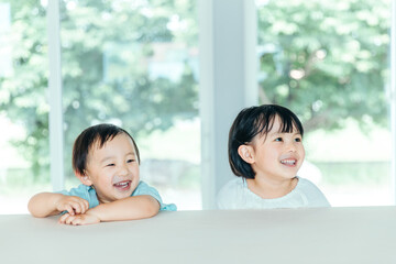 笑顔の子どもたち