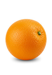 Perfect Orange on White