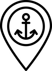 pin Illustration on a white background.