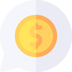 money Illustration on a white background.