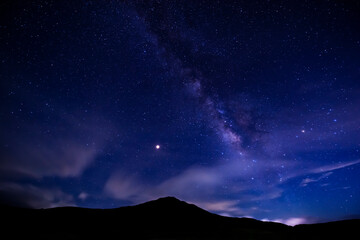 阿蘇草千里ヶ浜の星空