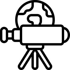 astronomy Illustration on a white background.