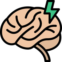 brainstorm Illustration on a white background.