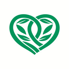 green leaf logo