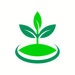 green tree with green leaves