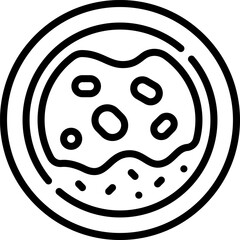 diseased vessel Illustration on a white background.