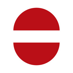 red stop sign icon isolated on transparent png	
